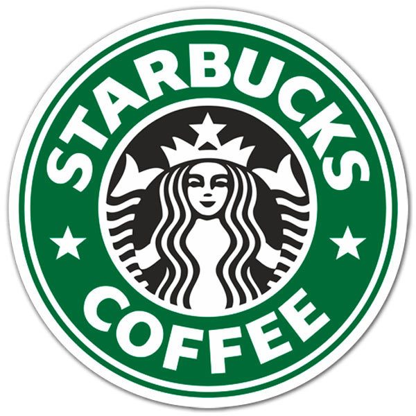 Car & Motorbike Stickers: Starbucks Coffee
