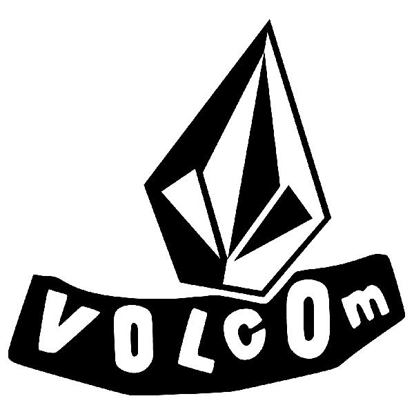 Car & Motorbike Stickers: Volcom abstract