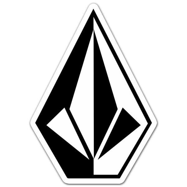 Car & Motorbike Stickers: Volcom Logo