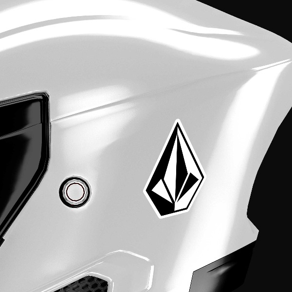 Car & Motorbike Stickers: Volcom Logo