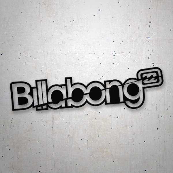 Car & Motorbike Stickers: Billabong crack