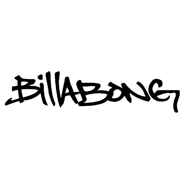 Car & Motorbike Stickers: Billabong graffiti