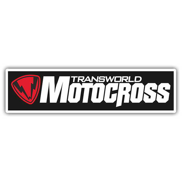 Car & Motorbike Stickers: Transworld Motocross 0
