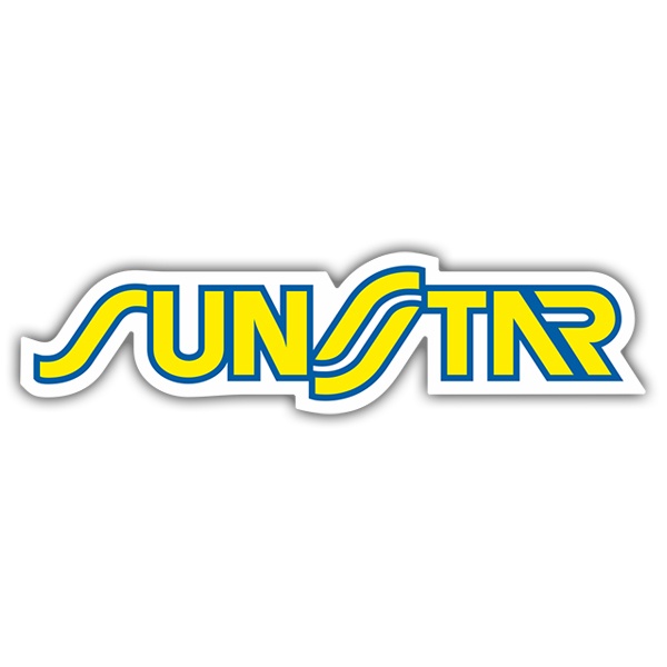 Car & Motorbike Stickers: Sunstar