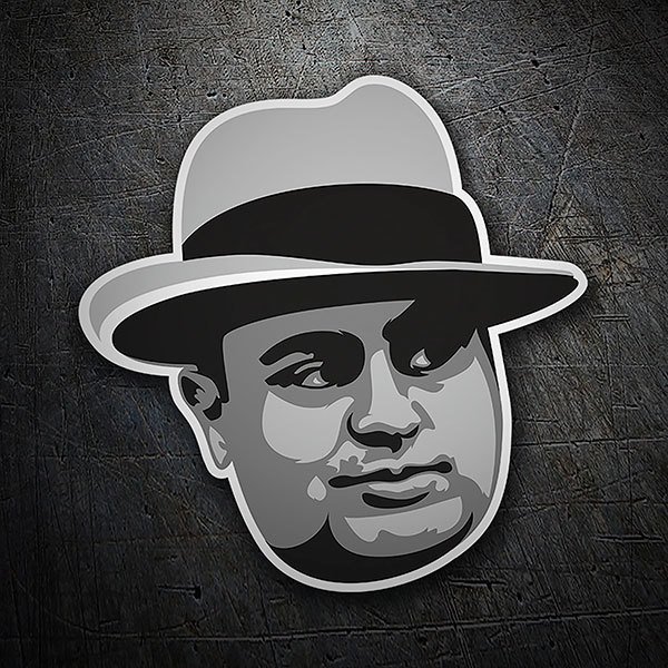 Car & Motorbike Stickers: Al Capone