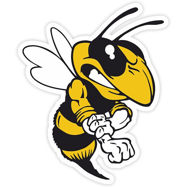 Car & Motorbike Stickers: Bee rolling up its sleeves