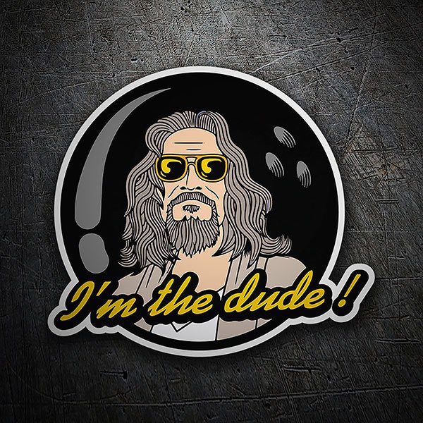 Car & Motorbike Stickers: I&rsquo;m the Dude!