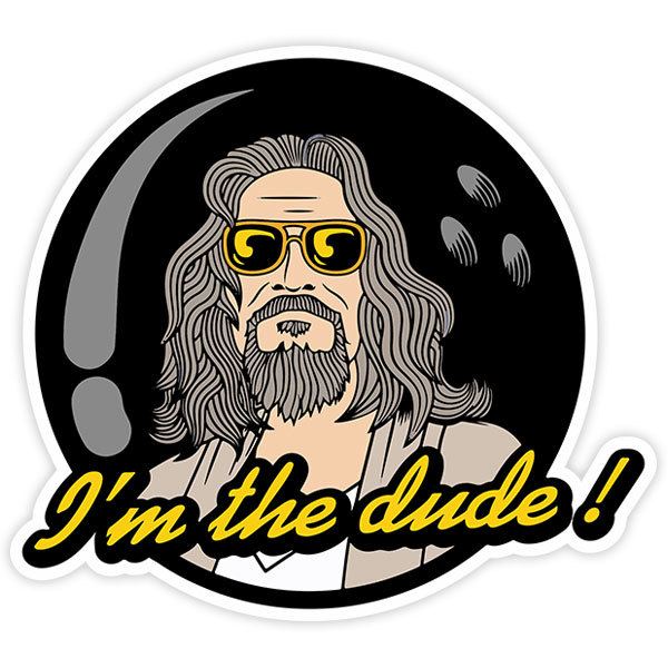 Car & Motorbike Stickers: I&rsquo;m the Dude!