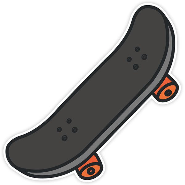 Car & Motorbike Stickers: Skate