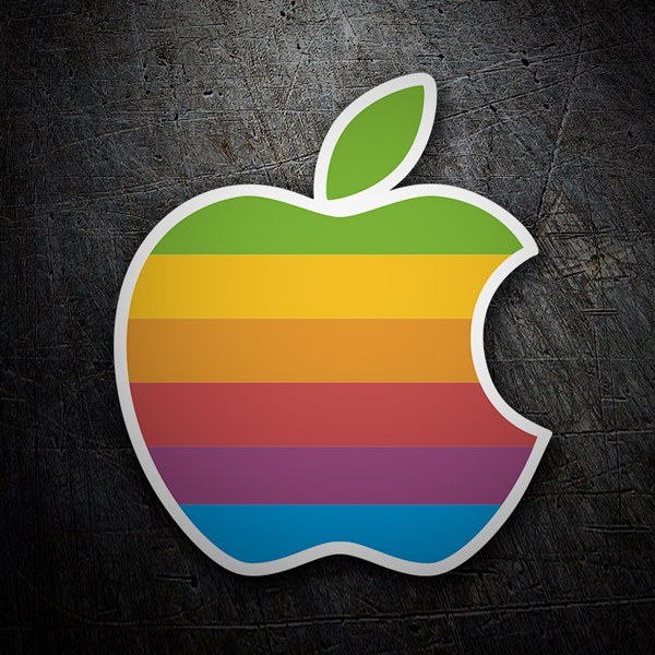 Car & Motorbike Stickers: Apple 1977