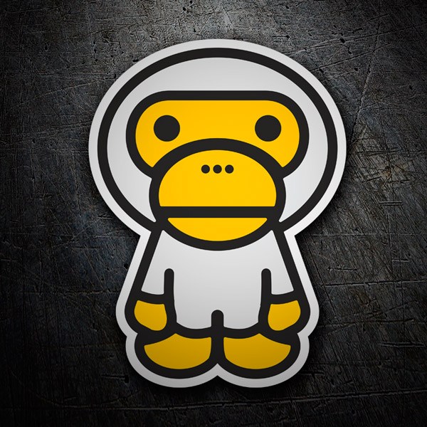 Car & Motorbike Stickers: Baby Milo