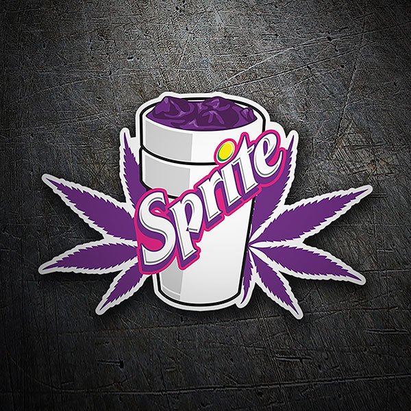 Car & Motorbike Stickers: Sprite Marihuana