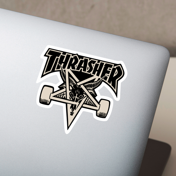 Car & Motorbike Stickers: Thrasher
