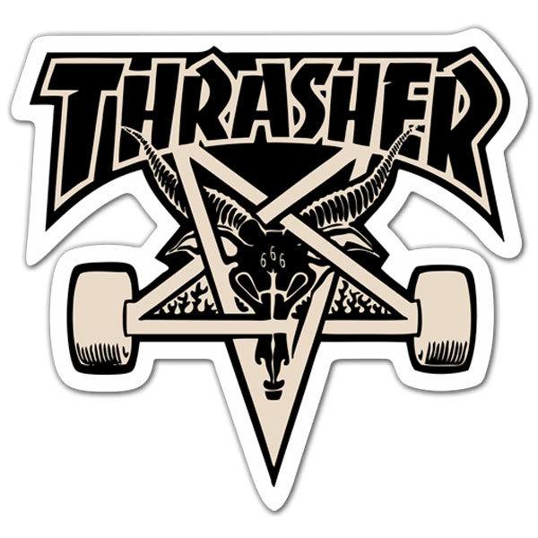 Car & Motorbike Stickers: Thrasher