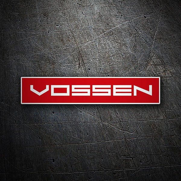 Car & Motorbike Stickers: Vossen