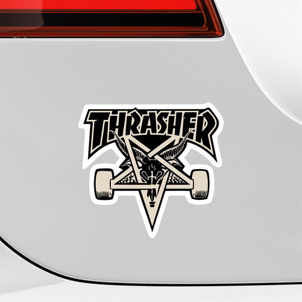 Car & Motorbike Stickers: Thrasher