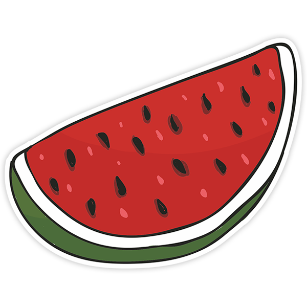 Car & Motorbike Stickers: Watermelon