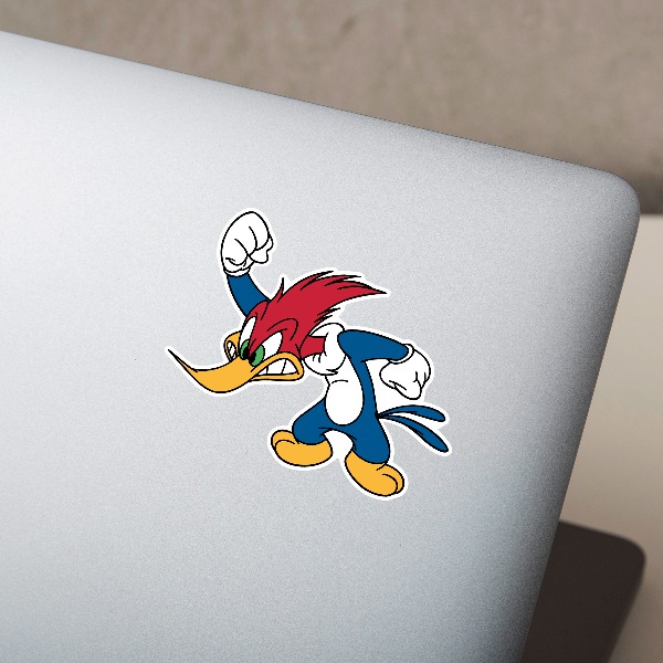 Car & Motorbike Stickers: Woody Woodpecker