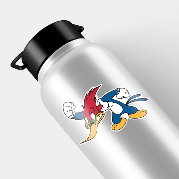 Car & Motorbike Stickers: Woody Woodpecker