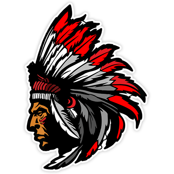 Car & Motorbike Stickers: Indian Chief