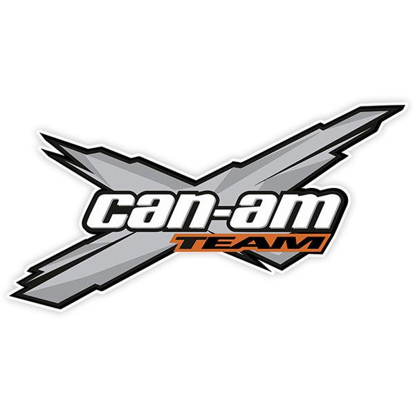 Car & Motorbike Stickers: Can-am Team