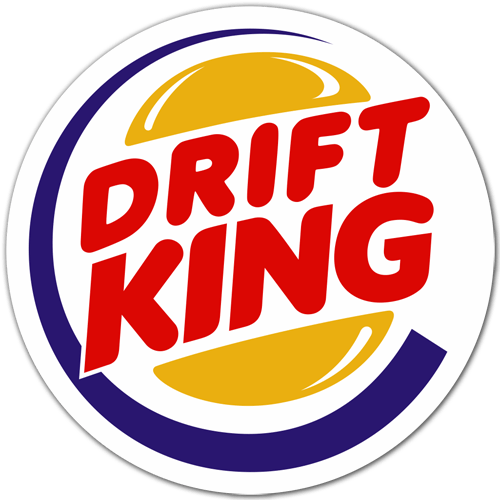 Car & Motorbike Stickers: Drift King 0