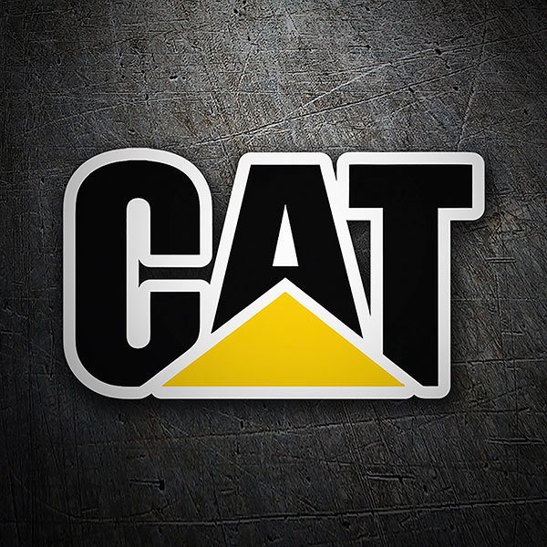 Car & Motorbike Stickers: Caterpillar Logo