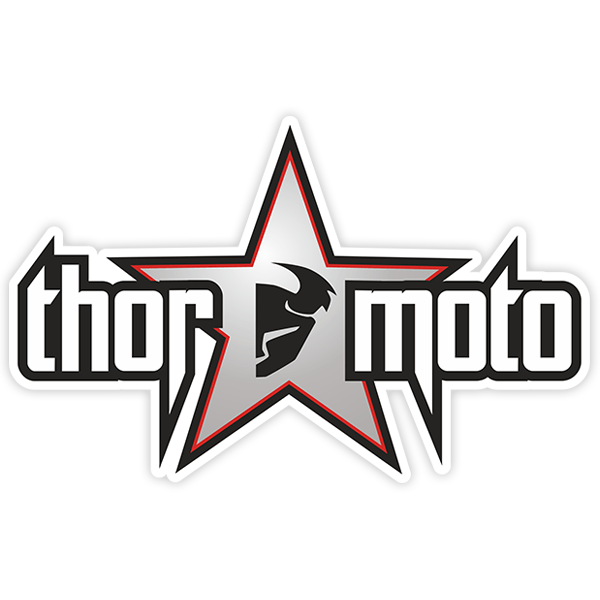 Car & Motorbike Stickers: Thor moto 0