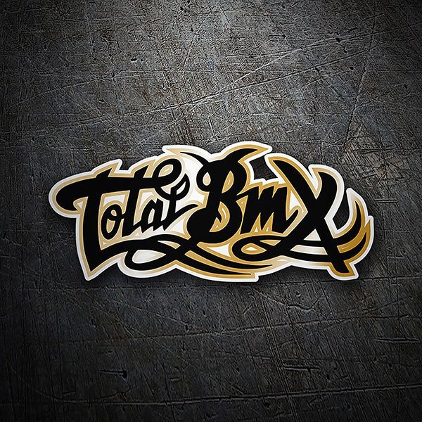 Car & Motorbike Stickers: Total BMX