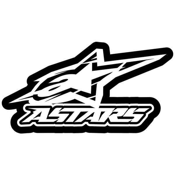 Car & Motorbike Stickers: Alpinestars Adventure