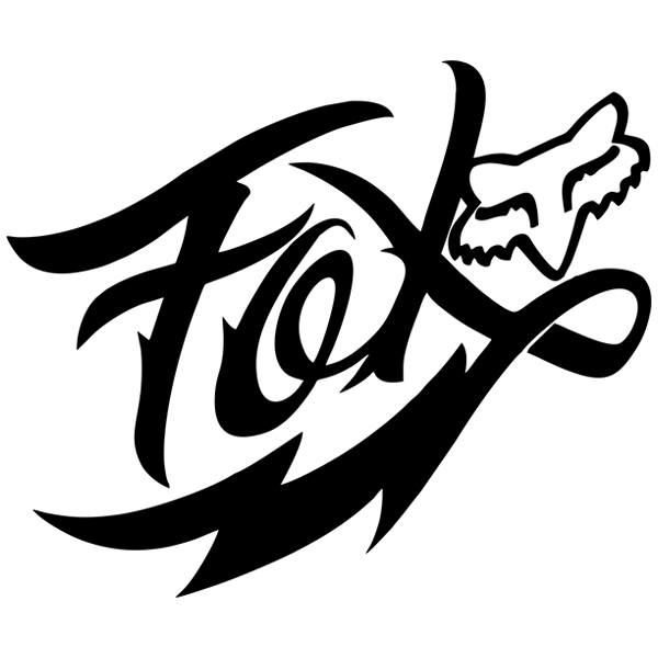 Car & Motorbike Stickers: Graffiti Fox