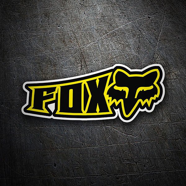 Car & Motorbike Stickers: Fox Racing Ciber