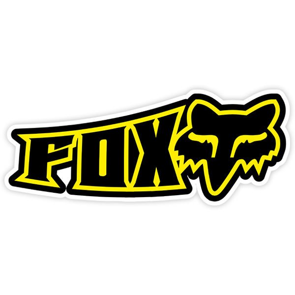 Car & Motorbike Stickers: Fox Racing Ciber