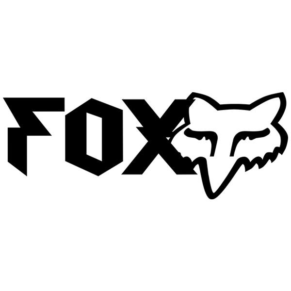 Car & Motorbike Stickers: Fox Racing Heavy