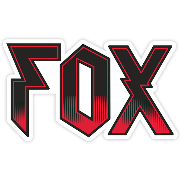 Car & Motorbike Stickers: Fox Racing Red Devil