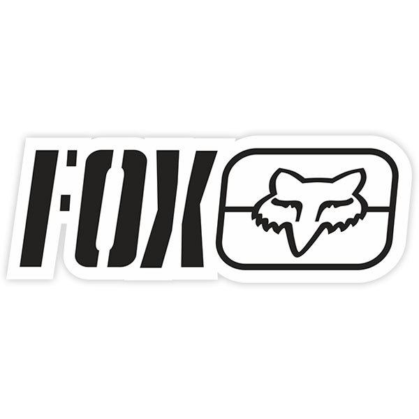 Car & Motorbike Stickers: Fox Racing 2.0