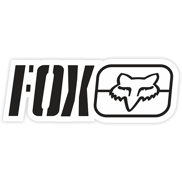 Car & Motorbike Stickers: Fox Racing 2.0 0