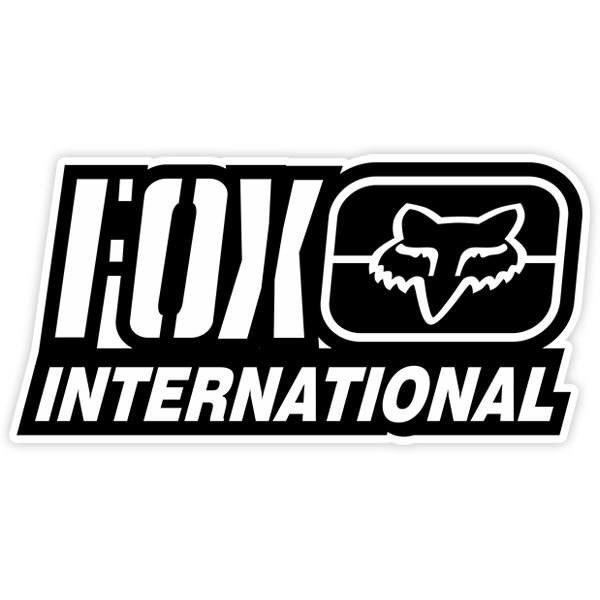 Car & Motorbike Stickers: Fox Racing International