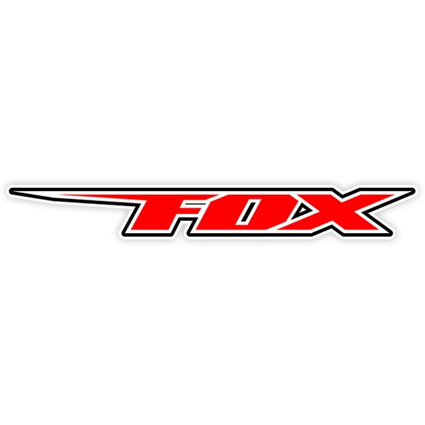 Car & Motorbike Stickers: Fox