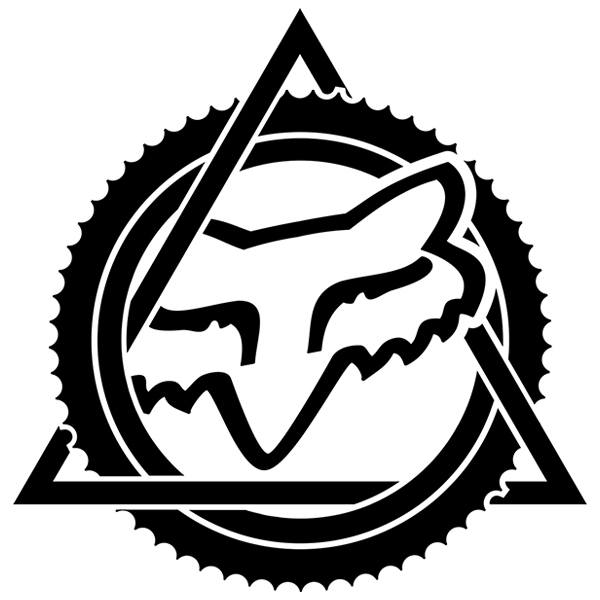 Car & Motorbike Stickers: Fox Racing