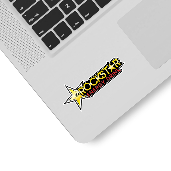 Car & Motorbike Stickers: Classic Rockstar energy drink