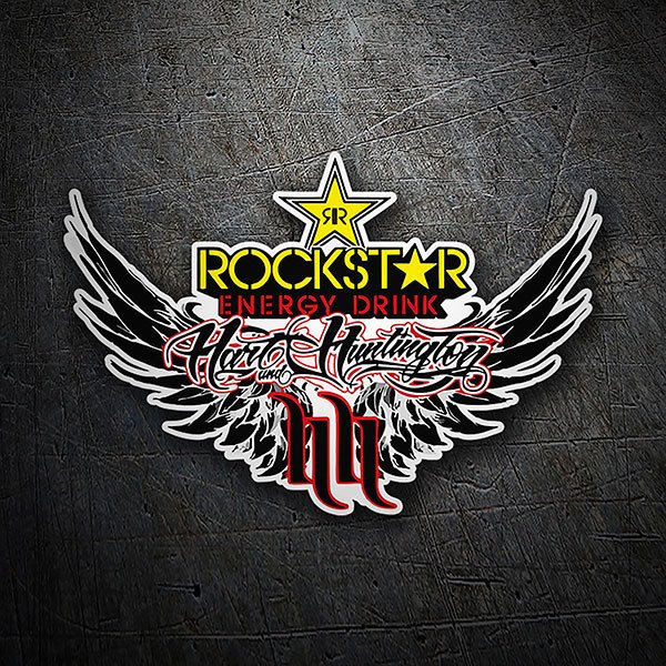 Car & Motorbike Stickers: Rockstar Energy Drink - Hart and Huntington