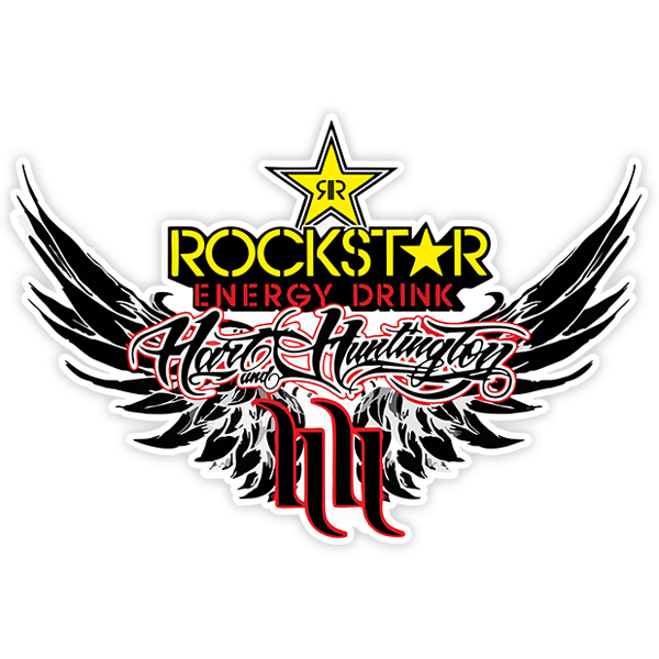 Car & Motorbike Stickers: Rockstar hart and huntington