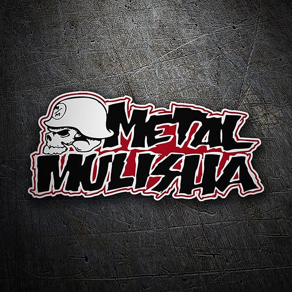 Car & Motorbike Stickers:  Metal Mulisha