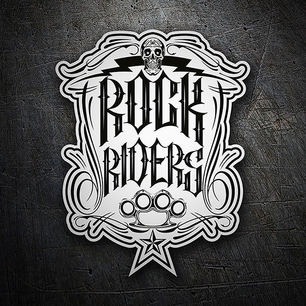 Car & Motorbike Stickers: Rock Riders
