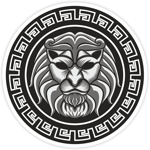 Car & Motorbike Stickers: Emblem of the Lion of Nemea