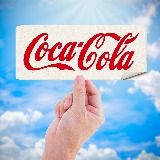 Car & Motorbike Stickers: Coca Cola 3