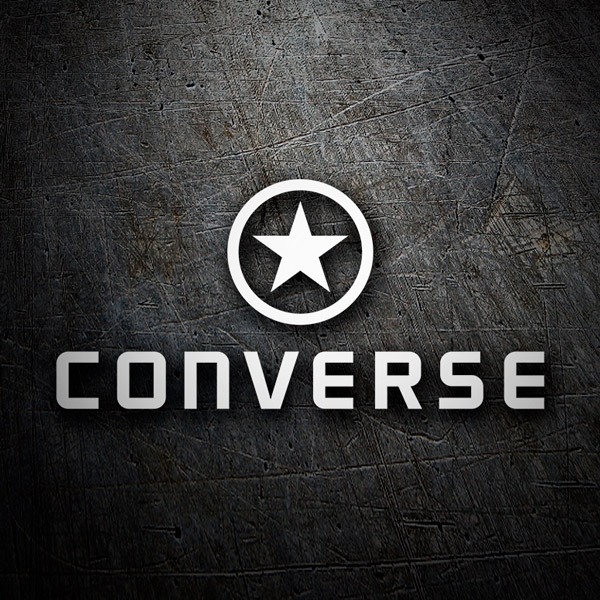 Car & Motorbike Stickers: Converse classic