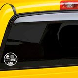 Car & Motorbike Stickers: Toxic Vehicle 3