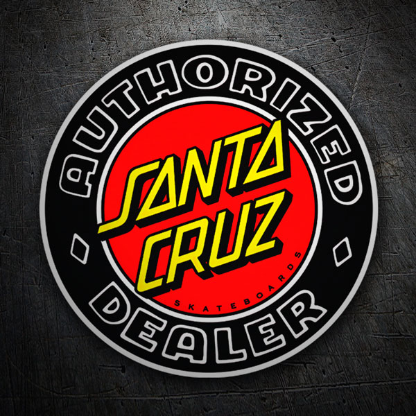 Car & Motorbike Stickers: Santa Cruz Authorized Dealer 1